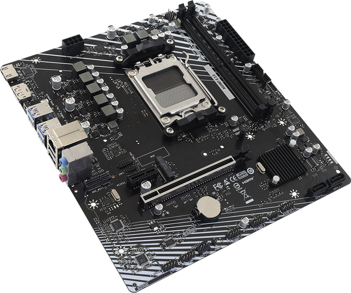 Материнська плата Biostar A620MT-E 2.0 (sAM5, AMD A620A, PCI-Ex16) - Фото 1 Материнська плата Biostar A620MT-E 2.0 (sAM5, AMD A620A, PCI-Ex16) - зображення 1
