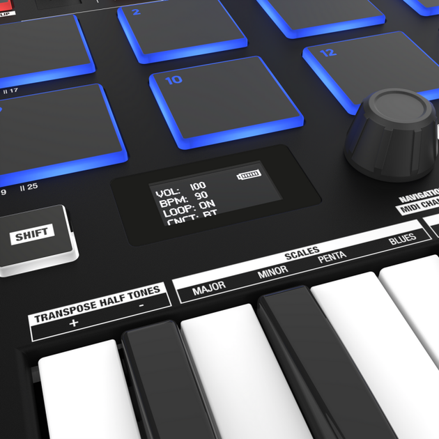 MIDI клавіатура Reloop Keypad Pro (4043034168373) - зображення 10