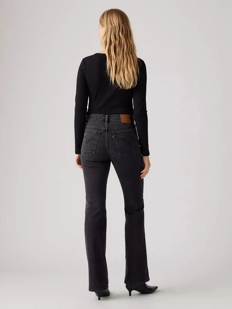 Джинси кльош жіночі Levi`s Wedgie Bootcut A8710-0010 W30L34 Графітові (5401157250532) - зображення 4