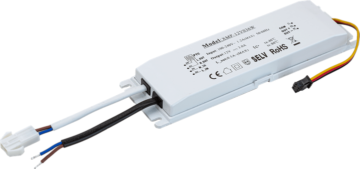 Zasilacz POS LED 12 V 3 A 36 W (XMP-12V036W) - obraz 2