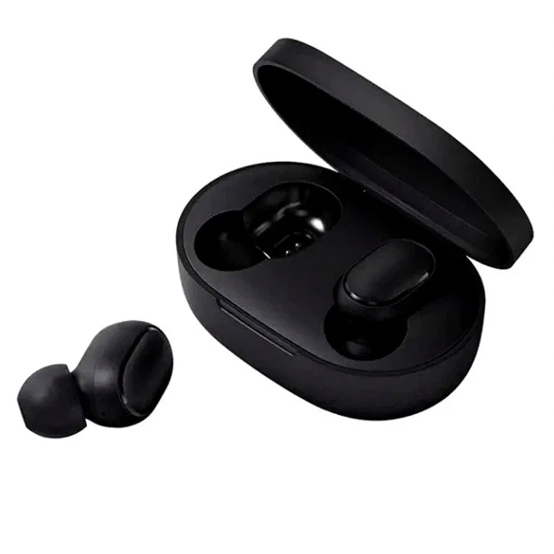 Навушники Bluetooth Xiaomi Redmi Earbuds Basic 2 Black 4 години відтворення гарнітура для дзвінків - зображення 6