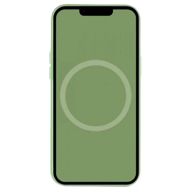 Чохол силіконовий Silicone Case з MagSafe для iPhone 17 Pro захисний зелений із Splash Screen - зображення 7