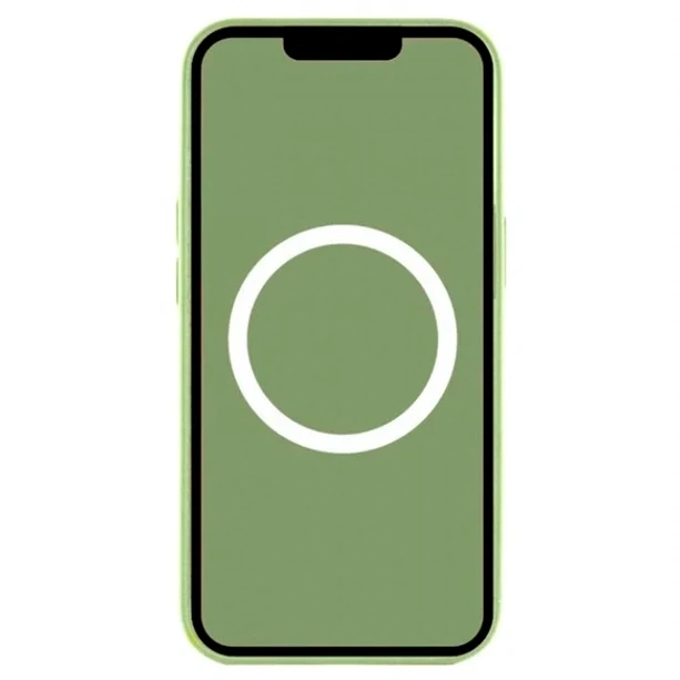 Чохол силіконовий Silicone Case із MagSafe для iPhone 17 захисний TPU зелений - зображення 3
