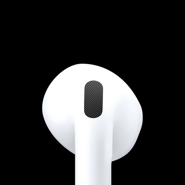 Чехол силиконовый 1,2 мм для наушников AirPods 4 белый - Фото 6 Чехол силиконовый 1,2 мм для наушников AirPods 4 белый - изображение 6