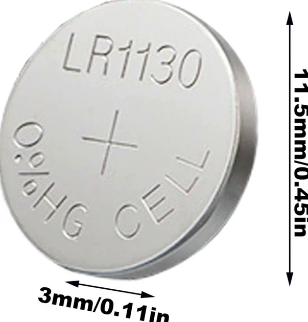 Батарейки GP ALKALINE AG10 1.5V 10 шт лужні для годинників та дрібної електроніки - Фото 5 Батарейки GP ALKALINE AG10 1.5V 10 шт лужні для годинників та дрібної електроніки - зображення 5