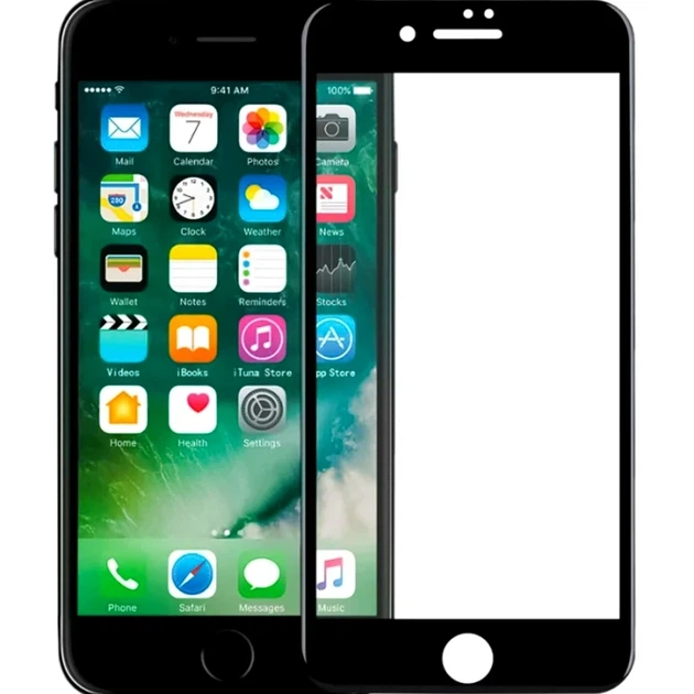 Защитное стекло KingKong Diamond Glass черное для Apple iPhone 7 8 SE 2020 2022 - Фото 2 Защитное стекло KingKong Diamond Glass черное для Apple iPhone 7 8 SE 2020 2022 - изображение 2