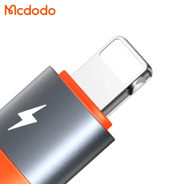 Адаптер McDodo Type-C to Lightning 36Вт быстрая зарядка черный OT-0510 - Фото 7 Адаптер McDodo Type-C to Lightning 36Вт быстрая зарядка черный OT-0510 - изображение 7