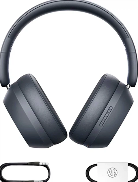 Навушники Bluetooth 5.3 Baseus Bass 35 Max 600 мАг 50 годин сірі для музики та дзвінків - Фото 5 Навушники Bluetooth 5.3 Baseus Bass 35 Max 600 мАг 50 годин сірі для музики та дзвінків - зображення 5