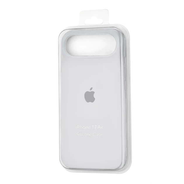 Чехол силиконовый Full Cover для iPhone 17 Air защита камеры белый - Фото 3 Чехол силиконовый Full Cover для iPhone 17 Air защита камеры белый - изображение 3