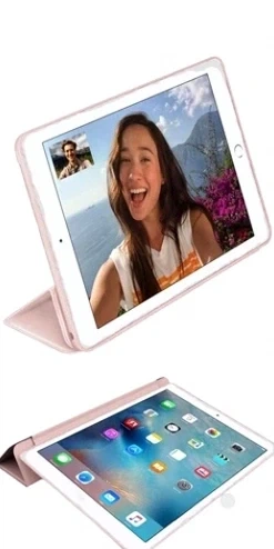 Чехол-книжка Smart Case силиконовый для iPad 10 10.9 2022 iPad 11 11 2025 с защитой экрана розовый песок - Фото 8 Чехол-книжка Smart Case силиконовый для iPad 10 10.9 2022 iPad 11 11 2025 с защитой экрана розовый песок - изображение 8