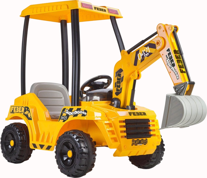 Koparka Elektryczna Feber Super Digger Ulepszona Bateria LT 12V od 3 lat (8056379207825) - obraz 2
