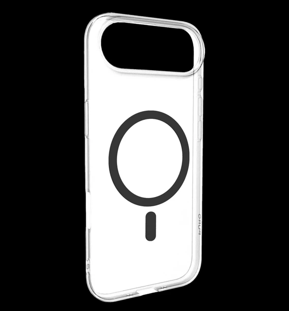 Чохол силіконовий Ultra Hybrid із MagSafe для iPhone 17 Air захист камери чорний - зображення 8