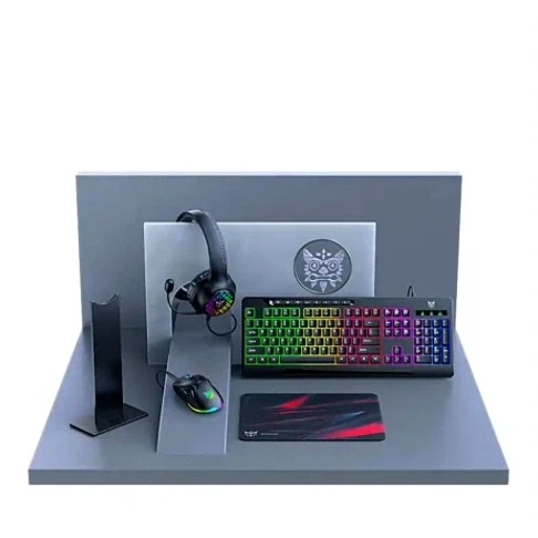 Игровой комплект Onikuma TZ5006 Black гарнитура клавиатура мышь RGB USB проводное для геймеров - Фото 8 Игровой комплект Onikuma TZ5006 Black гарнитура клавиатура мышь RGB USB проводное для геймеров - изображение 8