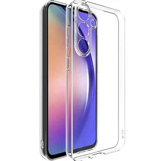 Чохол силіконовий Silicone Case для Samsung A16 4G A16 5G прозорий із захистом камери - Фото 2 Чохол силіконовий Silicone Case для Samsung A16 4G A16 5G прозорий із захистом камери - зображення 2