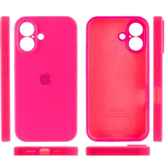 Чохол силіконовий Silicone Case для iPhone 17 захист камери рожевий - зображення 8