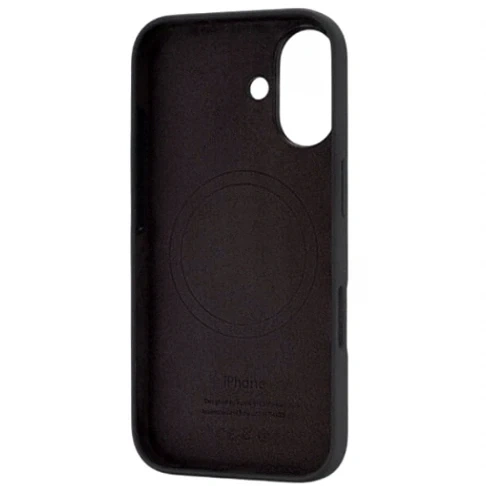 Чохол Leather Case з MagSafe для iPhone 17 шкірозамінник захист камери чорний - Фото 4 Чохол Leather Case з MagSafe для iPhone 17 шкірозамінник захист камери чорний - зображення 4