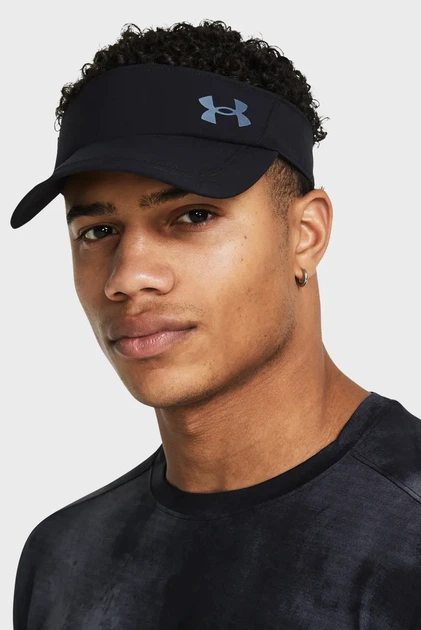 Чоловічий чорний козирок M Iso Under Armour OSFM 1383479-001 - изображение 2