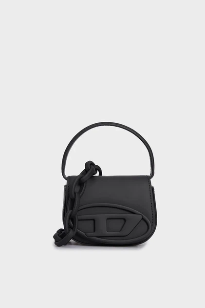 Жіноча чорна шкіряна сумка 1DR Diesel OS X08709 P6248 - зображення 6