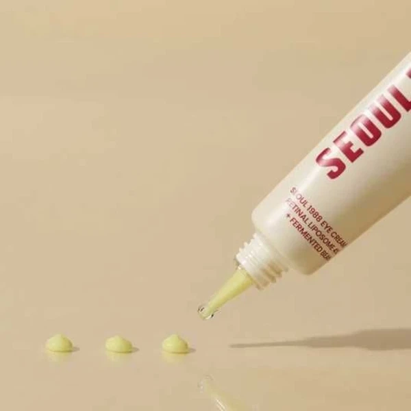 Антивозрастной крем под глаза K-Secret Seoul 1988 Eye Cream Retinal Liposome 4% + Fermented Bean с ретиналем 30 мл - изображение 2