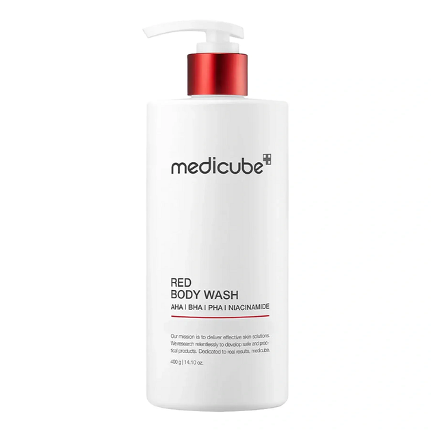 Гель для душа Medicube Red Acne Body Wash 400 г - Фото 1 Гель для душа Medicube Red Acne Body Wash 400 г - изображение 1