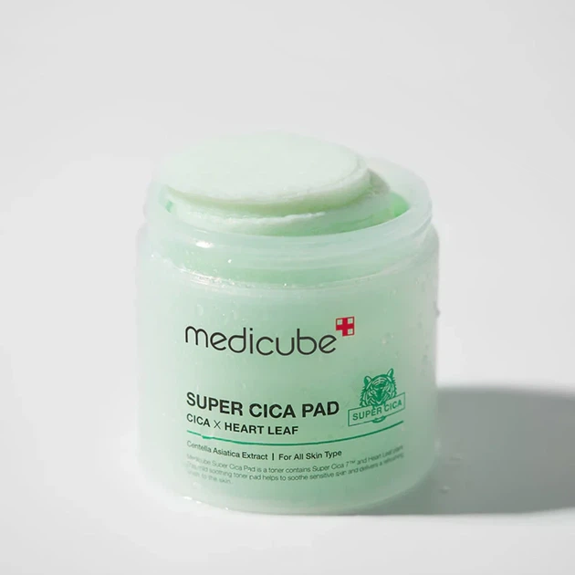 Тонер-педы Medicube с центеллой Super Cica Toner Pad - Фото 4 Тонер-педы Medicube с центеллой Super Cica Toner Pad - изображение 4