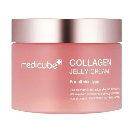 Легкий крем с коллагеном MEDICUBE Collagen Jelly Cream 110 мл - Фото 1 Легкий крем с коллагеном MEDICUBE Collagen Jelly Cream 110 мл - изображение 1