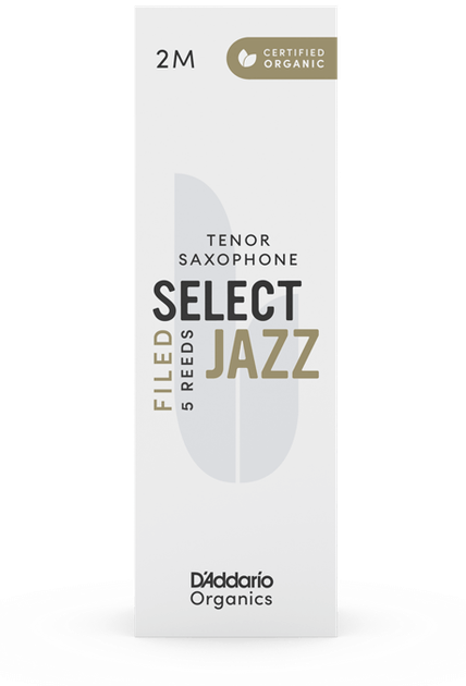 Трости для тенор-саксофона D'Addario Organic Select Jazz - Tenor Sax Filed 2M - 5 Pack - Фото 3 Трости для тенор-саксофона D'Addario Organic Select Jazz - Tenor Sax Filed 2M - 5 Pack - изображение 3