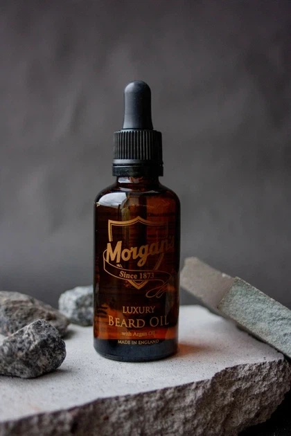 Набор премиальный подарочный для бороды Morgan's Luxury Beard Chest - Фото 4 Набор премиальный подарочный для бороды Morgan's Luxury Beard Chest - изображение 4