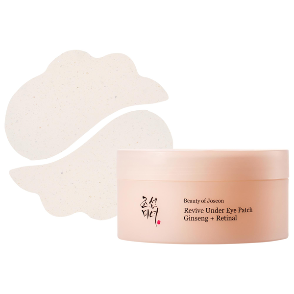 Восстанавливающие гидрогелевые патчи на основе женьшеня Beauty of Joseon Revive Under Eye Patch, 60 шт - Фото 1 Восстанавливающие гидрогелевые патчи на основе женьшеня Beauty of Joseon Revive Under Eye Patch, 60 шт - изображение 1