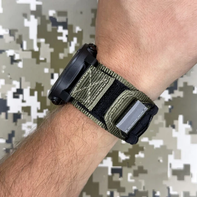 Наручные часы Awarder 036 Compass UA Nylon Pro Black-Camo Green - изображение 3