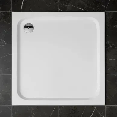 Душовий піддон REA BELMOND 80x80 WHITE - изображение 4