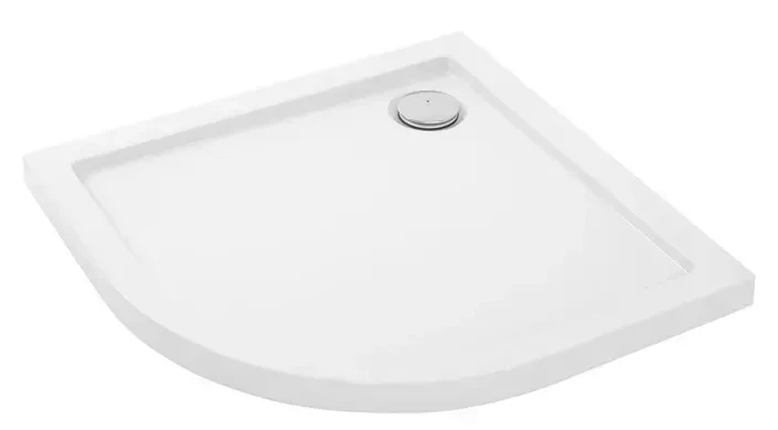 Душовий піддон REA LOOK 80x100 L WHITE - изображение 2