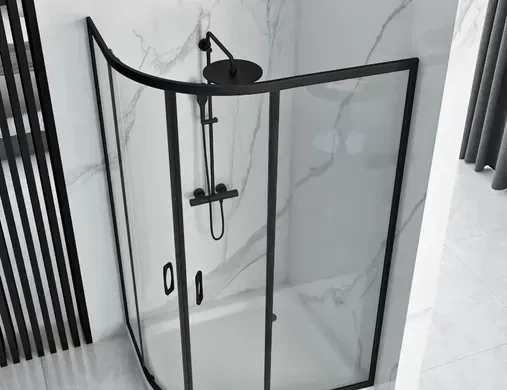 Душовий піддон REA LOOK 80x100 L WHITE - изображение 5