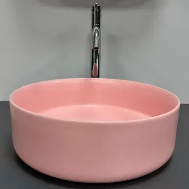 Умивальник (раковина) VBI PRATO PINK MATT накладний - изображение 2