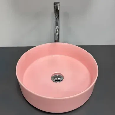 Умивальник (раковина) VBI PRATO PINK MATT накладний - изображение 3