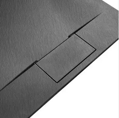 Душовий піддон REA BAZALT 80x120 LONG BLACK - изображение 6