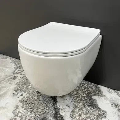Підвісний унітаз VBI CAPRI WHITE - Фото 5 Підвісний унітаз VBI CAPRI WHITE - изображение 5