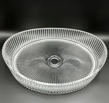 Умивальник (раковина) REA HARPER TRANSPARENT накладний - изображение 4