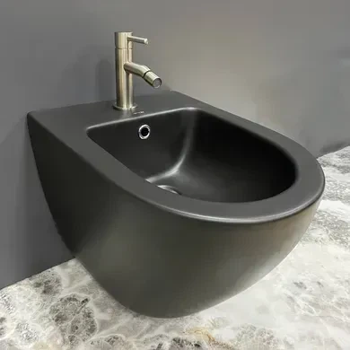 Підвісне біде VBI VULCANO BLACK MATT - зображення 5