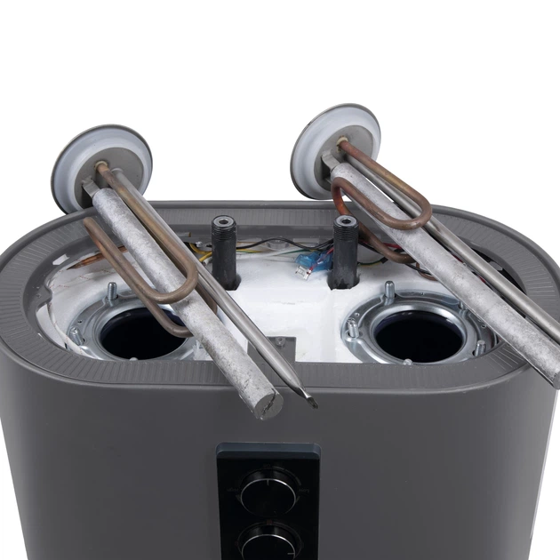 Водонагреватель электрический Thermo Alliance 50 л Grey, плоский вертикальный, мокрый ТЭН 2 кВт (0,8+1,2) DT50V20G(PD)/2G - изображение 7