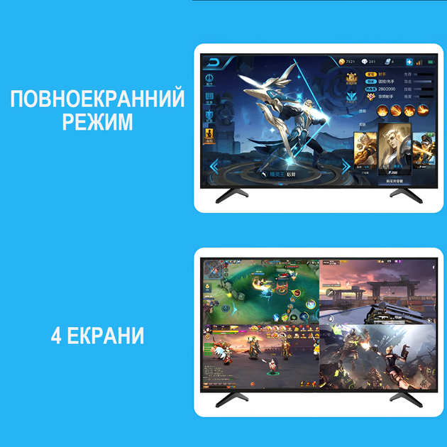 HDMI спліттер для 4 джерел відео на 1 екран Addap HVS-13 мультиекранний 4K HDMI комутатор з Quad View чорний (1311) - Фото 11 HDMI спліттер для 4 джерел відео на 1 екран Addap HVS-13 мультиекранний 4K HDMI комутатор з Quad View чорний (1311) - зображення 11