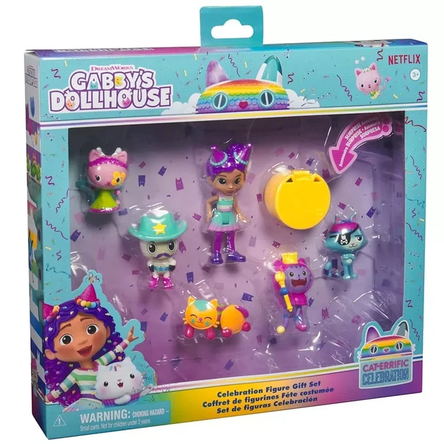 Набір фігурок Gabby's Dollhouse Вечірка (SM36204/6069603) - зображення 9