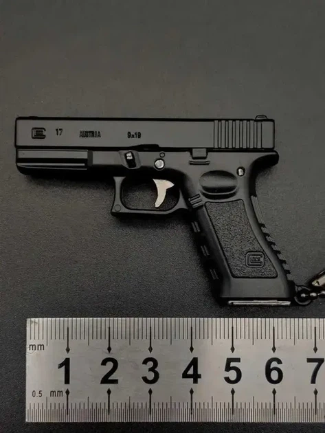 Брелок Glock 17 P18C Койот-Черный для ключей Разборный - Фото 7 Брелок Glock 17 P18C Койот-Черный для ключей Разборный - изображение 7