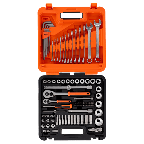 Набір торцевих головок та біт Bahco S98MC1H 1/4" та 1/2" 98 предметів (S98MC1H) - зображення 2