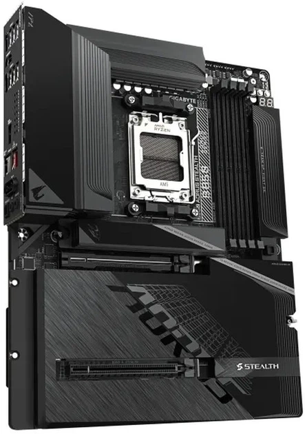 Материнська плата Gigabyte B850 AORUS STEALTH (sAM5, AMD B850, PCI-Ex16) (4719331878375) - зображення 2