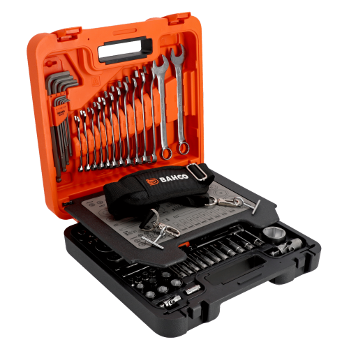 Набір торцевих головок та біт Bahco S98MC1H 1/4" та 1/2" 98 предметів (S98MC1H) - зображення 5