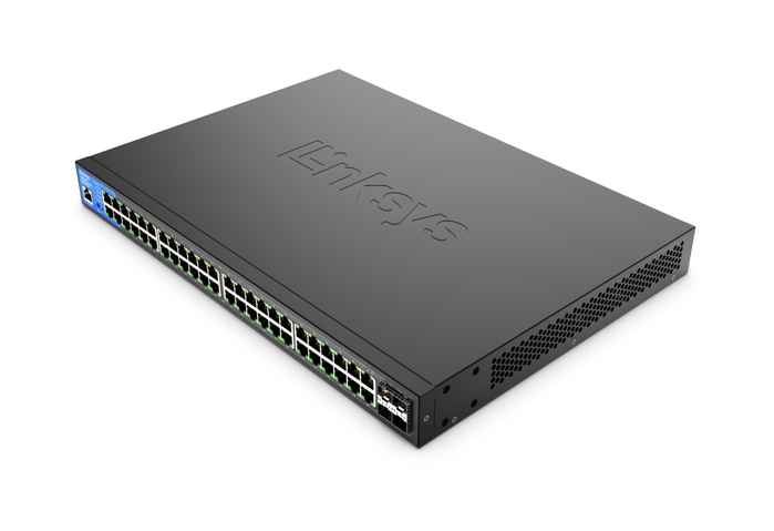Коммутатор-LINKSYS LGS352MPC, 48-Port Managed Gigabit PoE+ Switch, with 4 x 10G SFP+ Uplinks and PoE budget of 740W - Фото 3 Коммутатор-LINKSYS LGS352MPC, 48-Port Managed Gigabit PoE+ Switch, with 4 x 10G SFP+ Uplinks and PoE budget of 740W - изображение 3