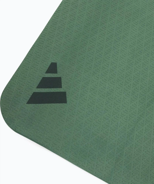 Коврик для йоги Adidas Yoga Mat зеленый Унисекс 183 х 61 х 0,6 см - изображение 4