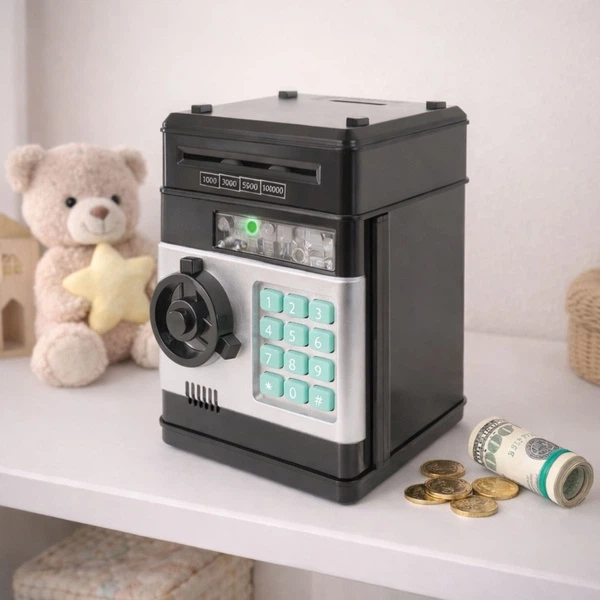 Електронна скарбничка-сейф LEAN Toys DIY на пін-код зі звуковими ефектами (750666) (5905991083283) - зображення 5