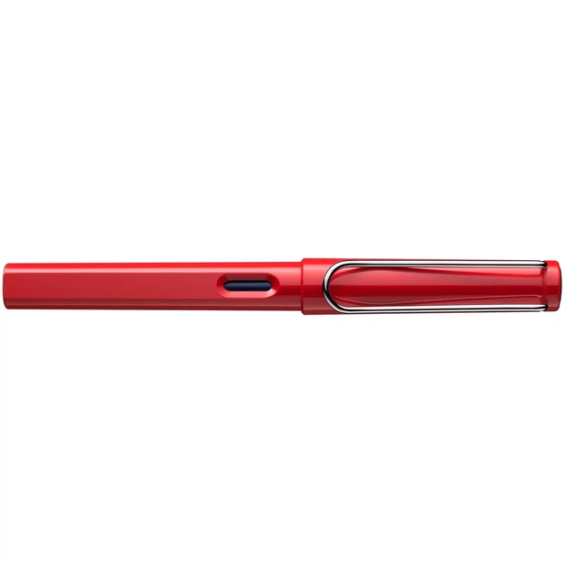 Ручка чорнильна LAMY safari червона F чорнила T10 сині (4000181) - Фото 3 Ручка чорнильна LAMY safari червона F чорнила T10 сині (4000181) - зображення 3